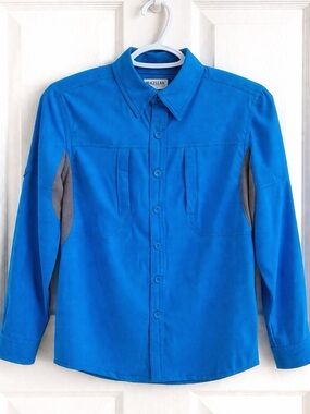 Boys Magellan Outdoor Fish Gear Outdoor Medium MagWick Button Long Sleeve Shirt